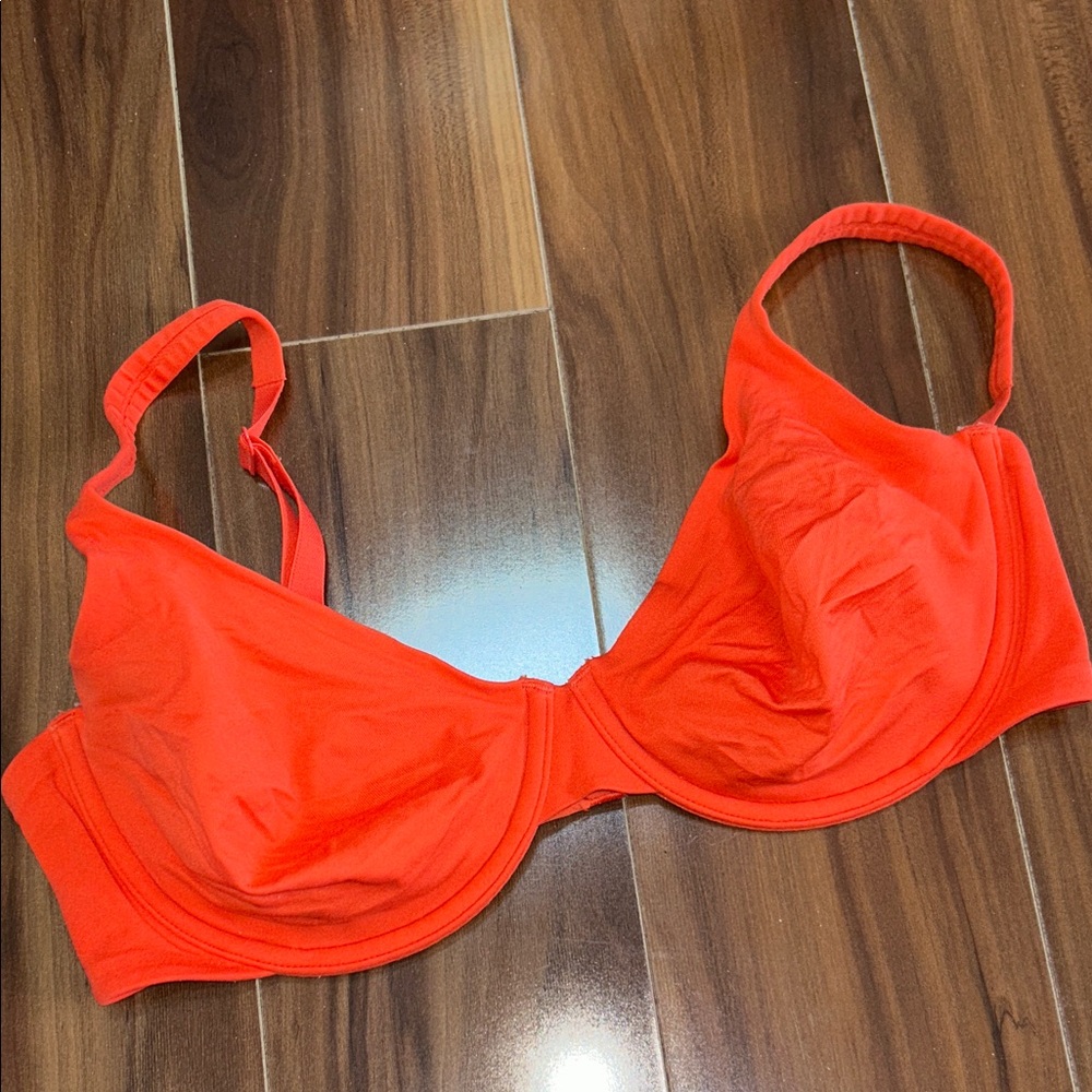 38C Victoria’s Secret body by Victoria Orange unlined full coverage bra